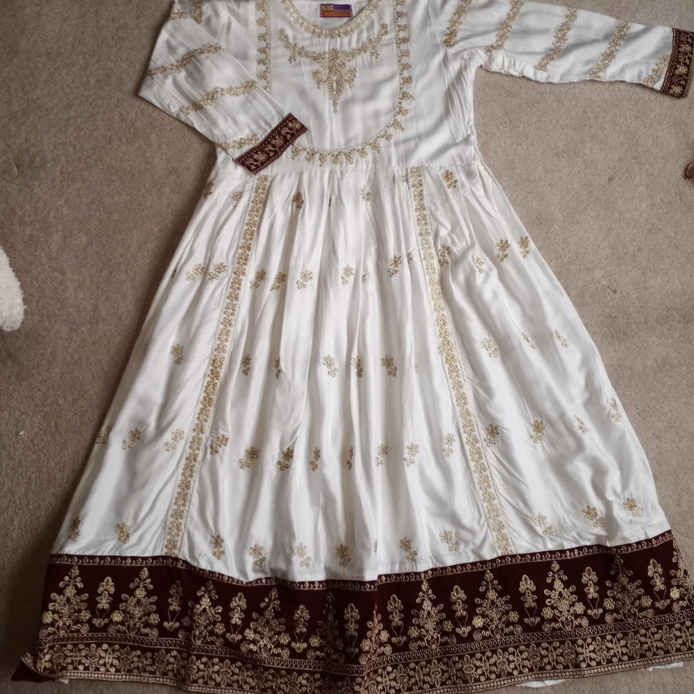 Indian Pakistani KAC creation ladies embroidered dress shirt